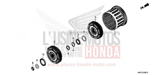 CLUTCH (DCT) GL1800DAK de 2019